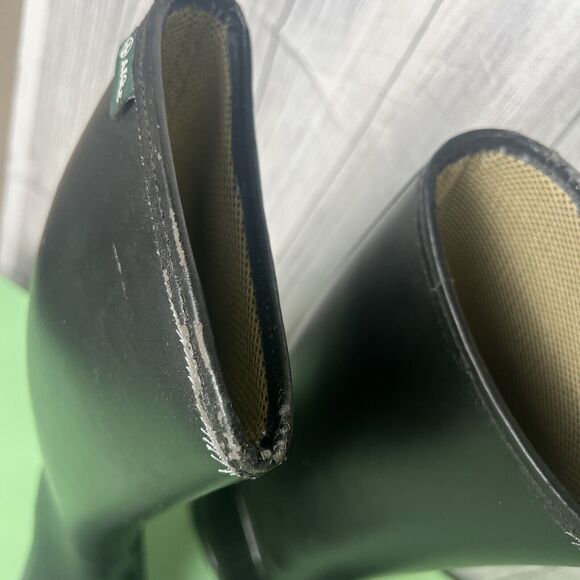 Boot Horse Riding AIGLE Start XL, With Some Damage. Size 7.5 New IN Box #2599 - Picture 4 of 9